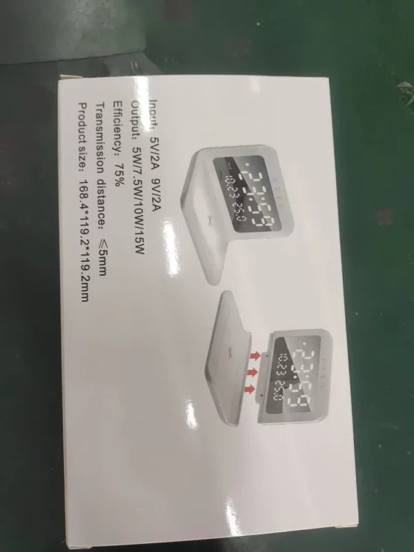 Detachable wireless charger with clock - Image 6