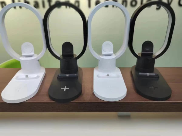3 in 1 muti-function wireless charger with lamp - Image 5