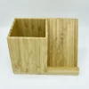 Wood wireless charger pen holder