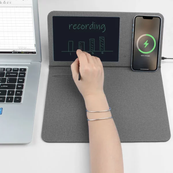 Wireless charge mouse pd with writing pad - Image 8