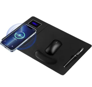 Wireless charge mouse pd with light up logo