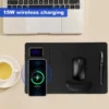 Wireless charge mouse pd with light up logo - Image 3
