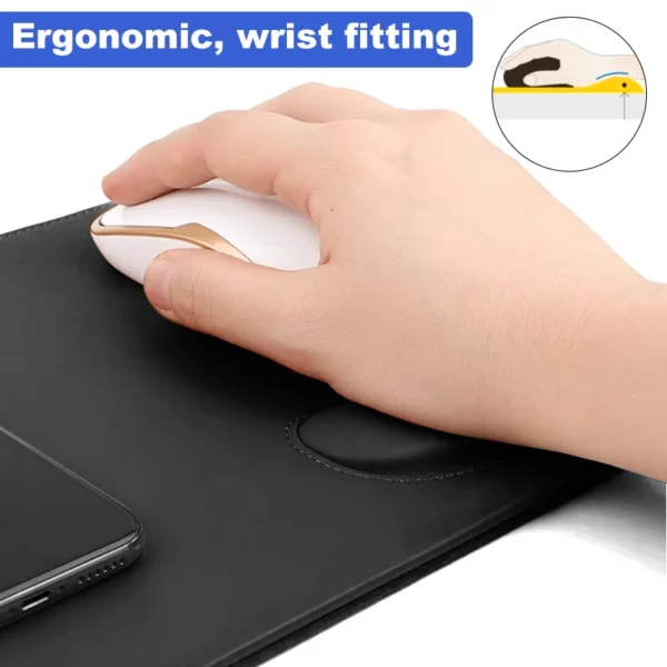 Wireless charge mouse pd with light up logo - Image 5
