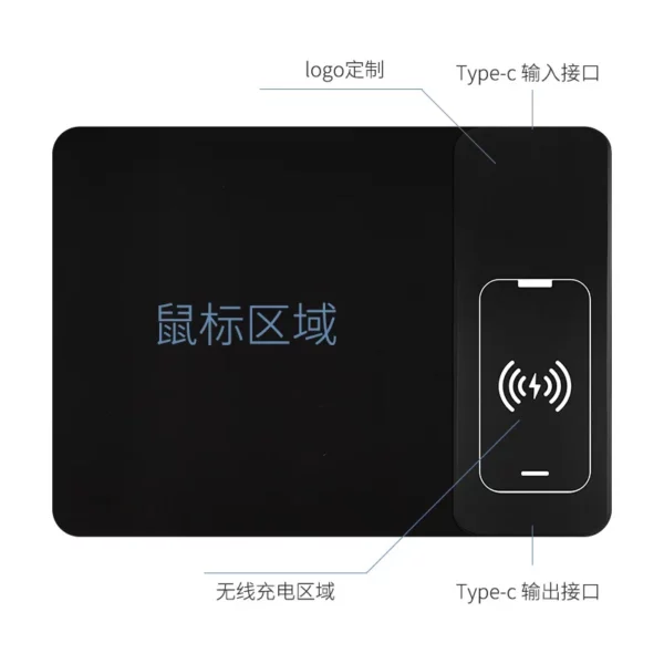 Simple wireless charger mouse pad - Image 8