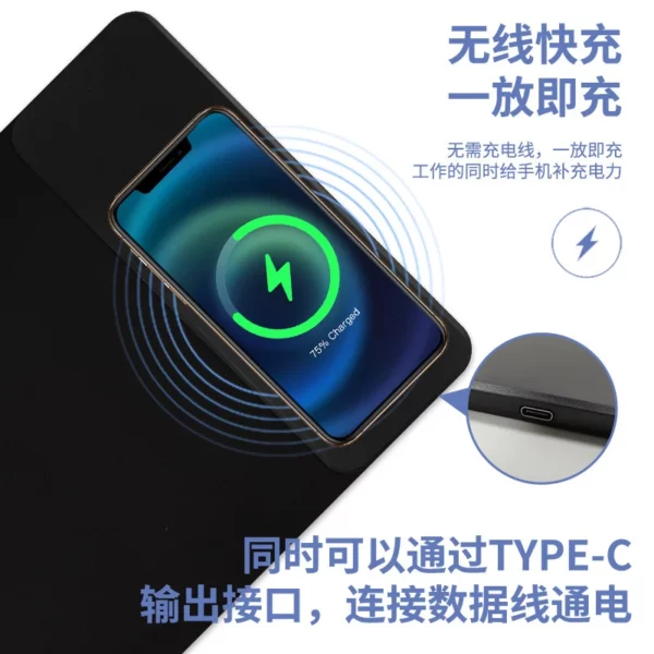 Simple wireless charger mouse pad - Image 9