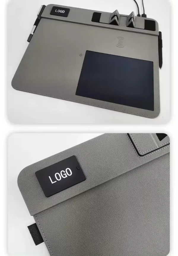 Wireless charge mouse pd with light up logo - Image 7