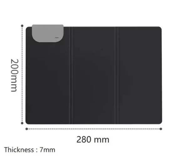 Wireless charge mouse pad with pen slots - Image 8