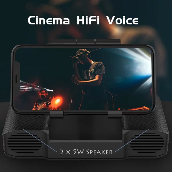 Wireless charger with speaker and power bank - Image 6