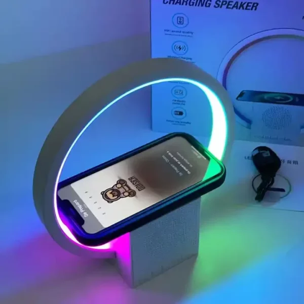 Beautiful lamp with wireless charger - Image 2