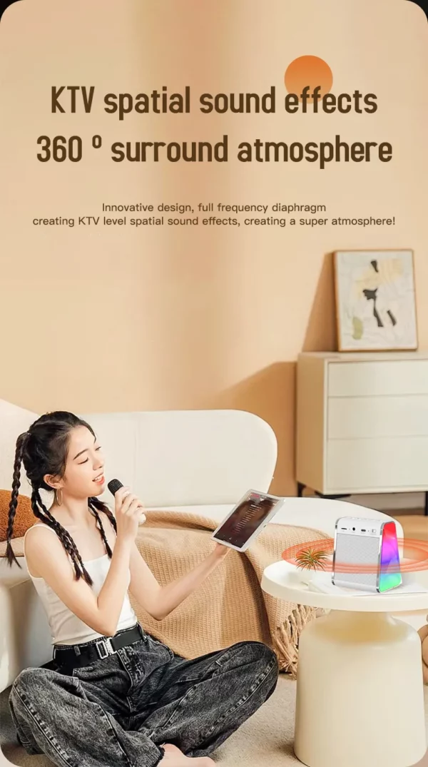 Beautiful lamp + speaker wireless charger - Image 8