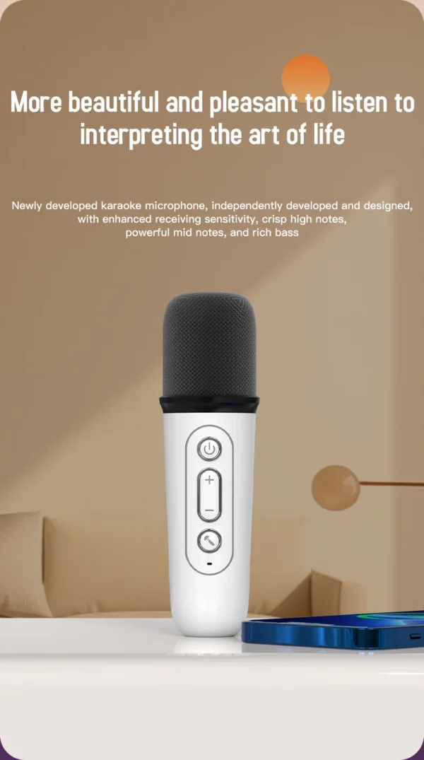 Beautiful lamp + speaker wireless charger - Image 10