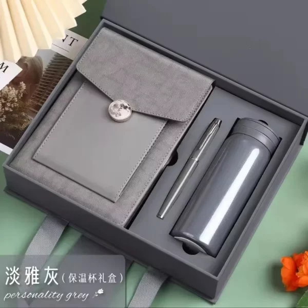 260ML vacuum cup light color 3 in 1 gift sets - Image 9