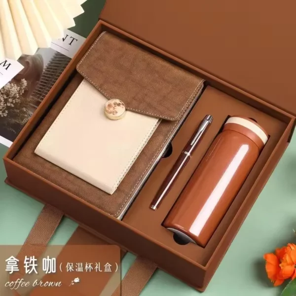 260ML vacuum cup light color 3 in 1 gift sets - Image 8