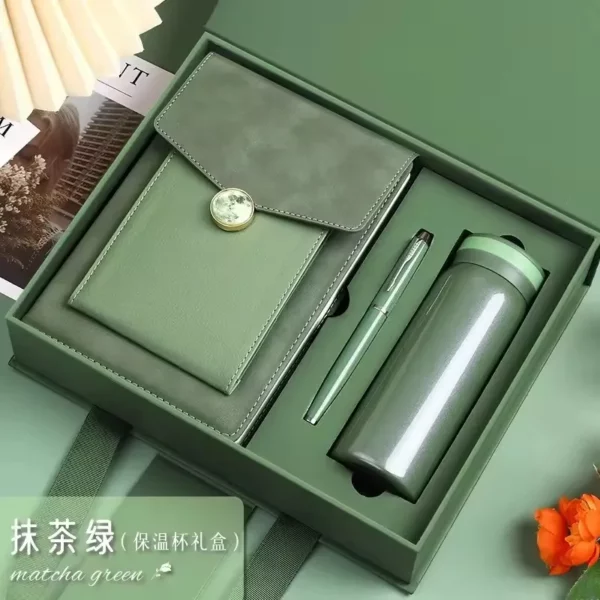 260ML vacuum cup light color 3 in 1 gift sets - Image 6