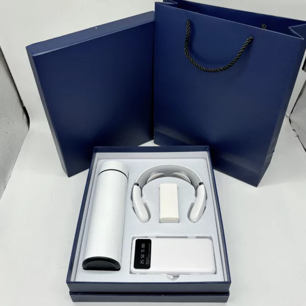 Massager + power bank + pen gift set 3 in 1 - Image 5