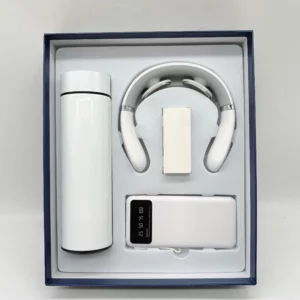 Massager + power bank + pen gift set 3 in 1