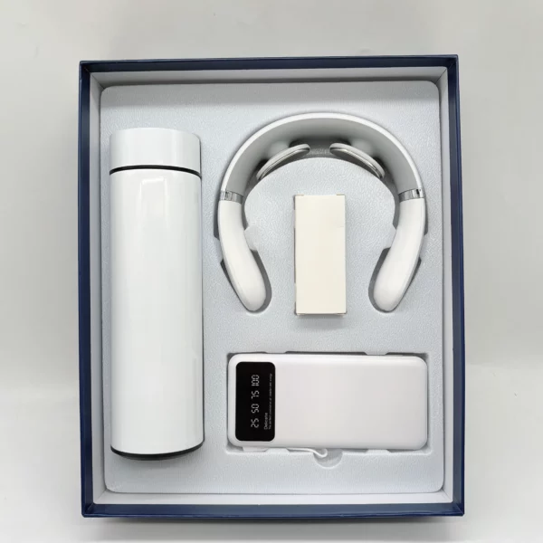 Massager + power bank + pen gift set 3 in 1 - Image 10