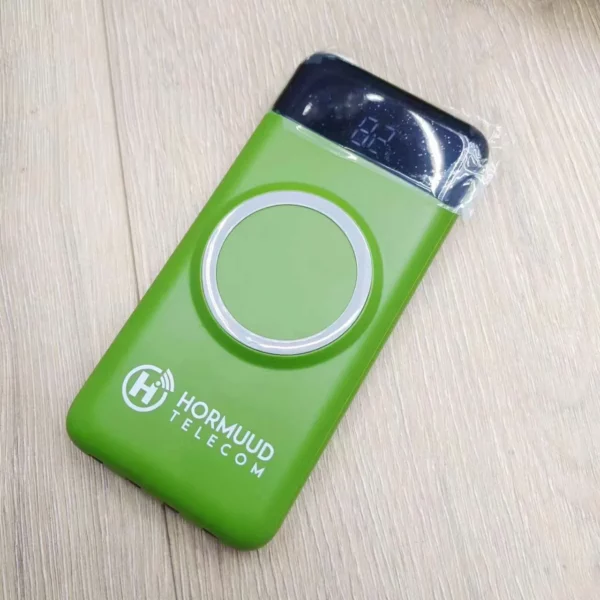 Green color power bank gift set 5 in 1 - Image 6