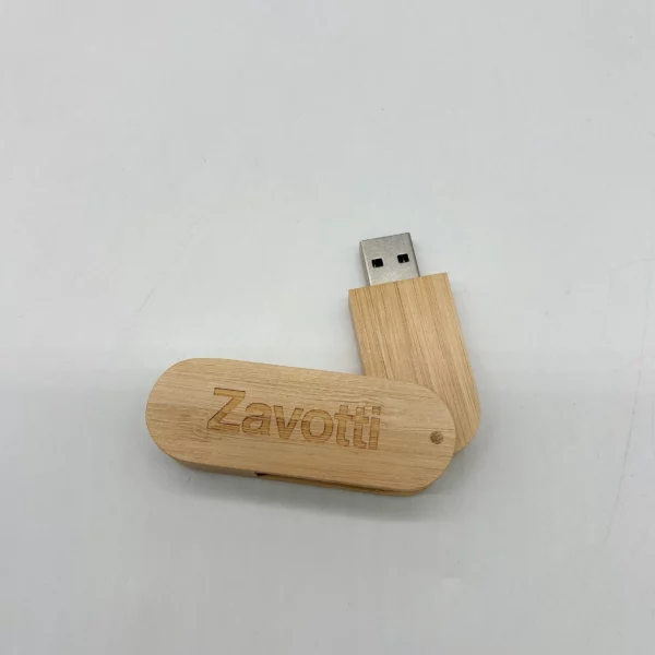 Luxury Wood Smart Bottle (Temp Display), 3D Logo Wireless Charger, U flash drive & Pen Executive Gift Set with Box & Bag (Copy) - Image 7
