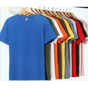 Promotional T-shirt M-TS01 populare promotional gifts logo supported 100% cotton