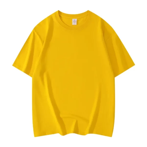Promotional T-shirt M-TS04 populare promotional gifts logo supported - Image 4