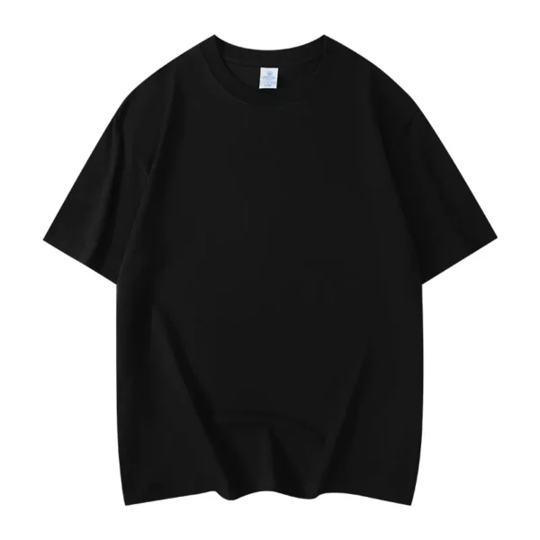 Promotional T-shirt M-TS04 populare promotional gifts logo supported - Image 2